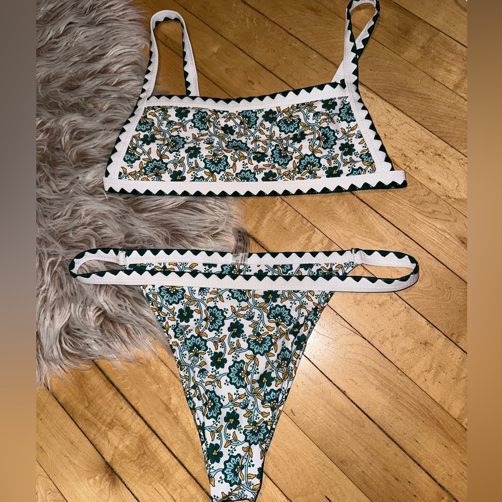 Patterned SHEIN bikini